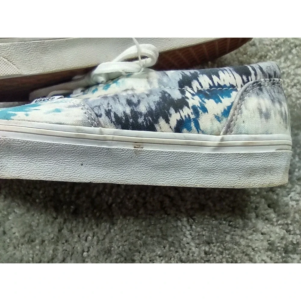 Vans Tye-Dye Blue Women's Shoes‎ Sneakers Size 11 Lace Up
